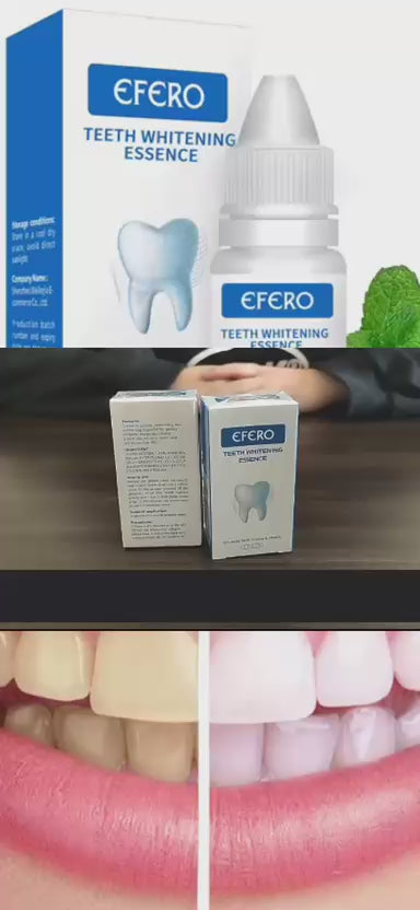 Charger la vidéo : 🦷 Découvrez White Care : le secret d’un sourire éclatant ! ✨Dans cette vidéo, on te montre comment appliquer facilement White Care pour des dents plus blanches dès les premières utilisations.💧 Étape après étape, apprends à utiliser ton kit pour éliminer les taches, raviver la brillance naturelle de ton sourire et retrouver une confiance totale.➡️ Convient à tous les types de dents➡️ Sans douleur, sans sensibilité➡️ Résultats visibles rapidement !⚡ N’attends plus pour transformer ton sourire — essaie White Care dès aujourd’hui et brille à chaque sourire 😁✨